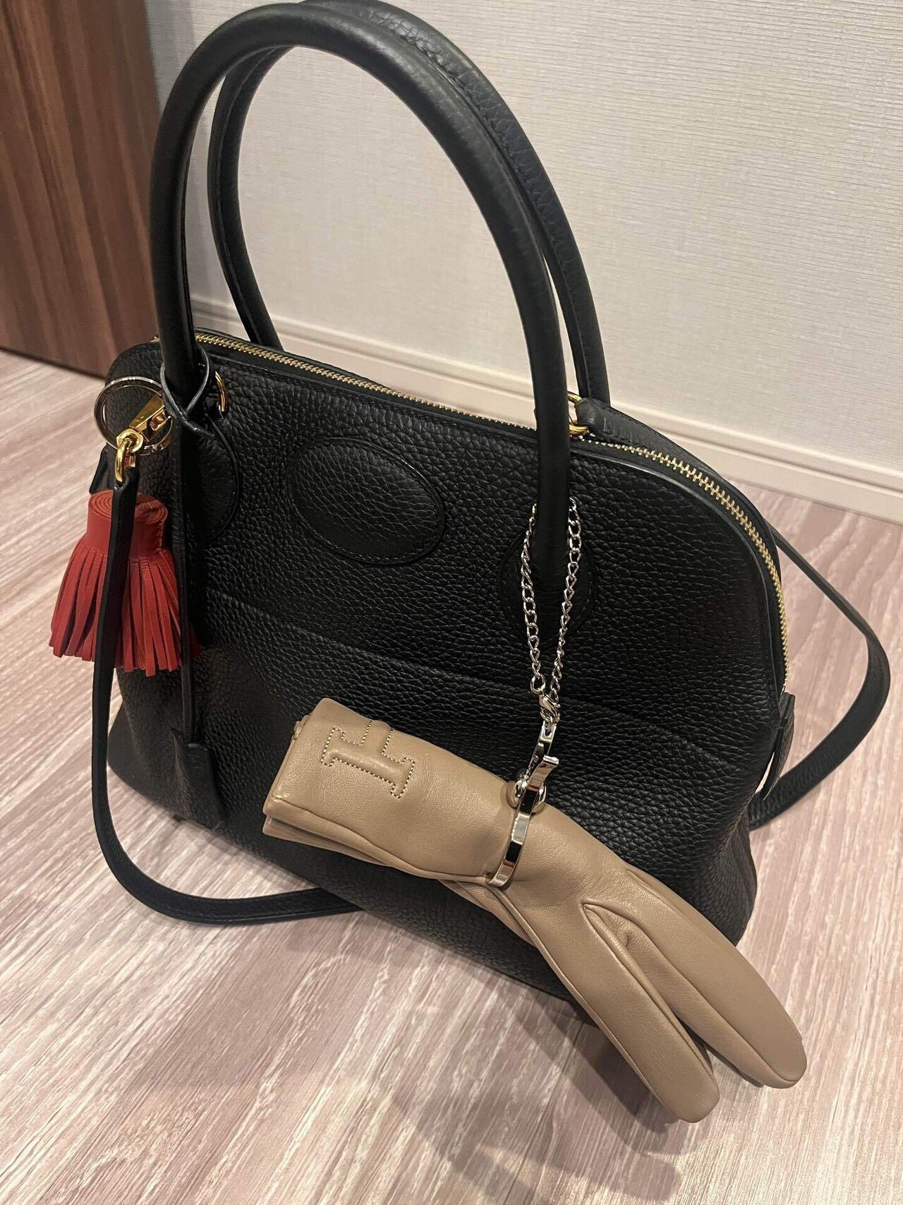 エルメス🍊】購入品 手袋《バスティーユ》エトゥープ｜mamaeri