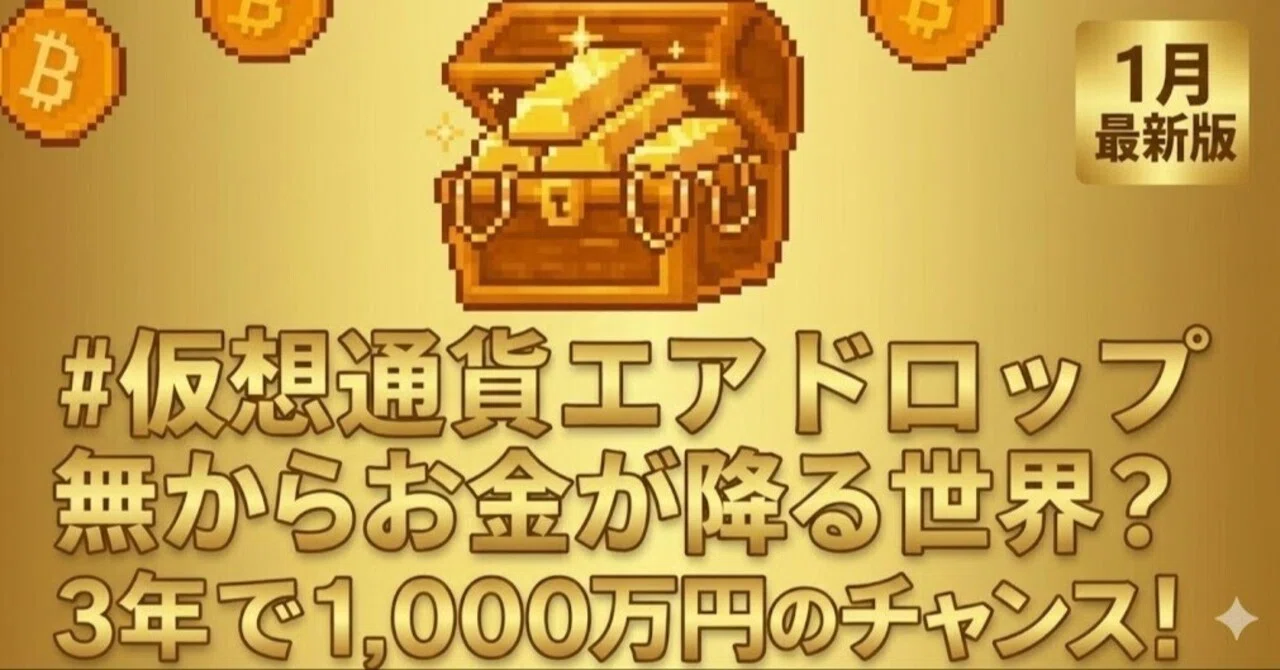 エアドロ完全ロードマップnoteのバナー