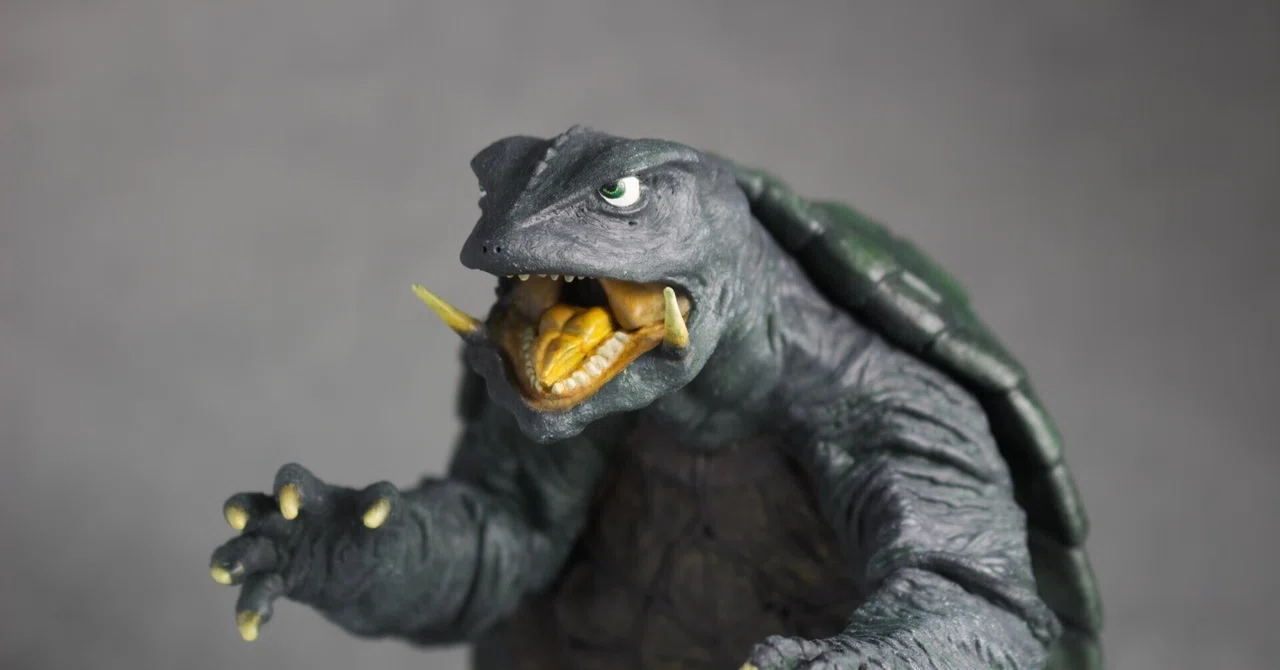 リペイントで化ける怪獣咆哮撃ガメラ(1995)の制作記録｜アシム