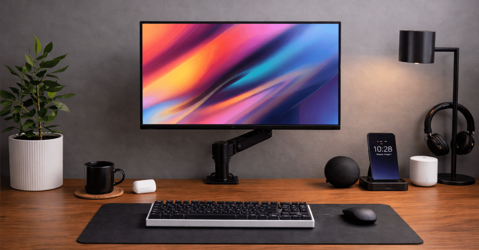 モニターアーム　シングル 電動昇降　首肩こり防止 モニターアーム シングル 電動昇降 首肩こり防止 2025年】モニター