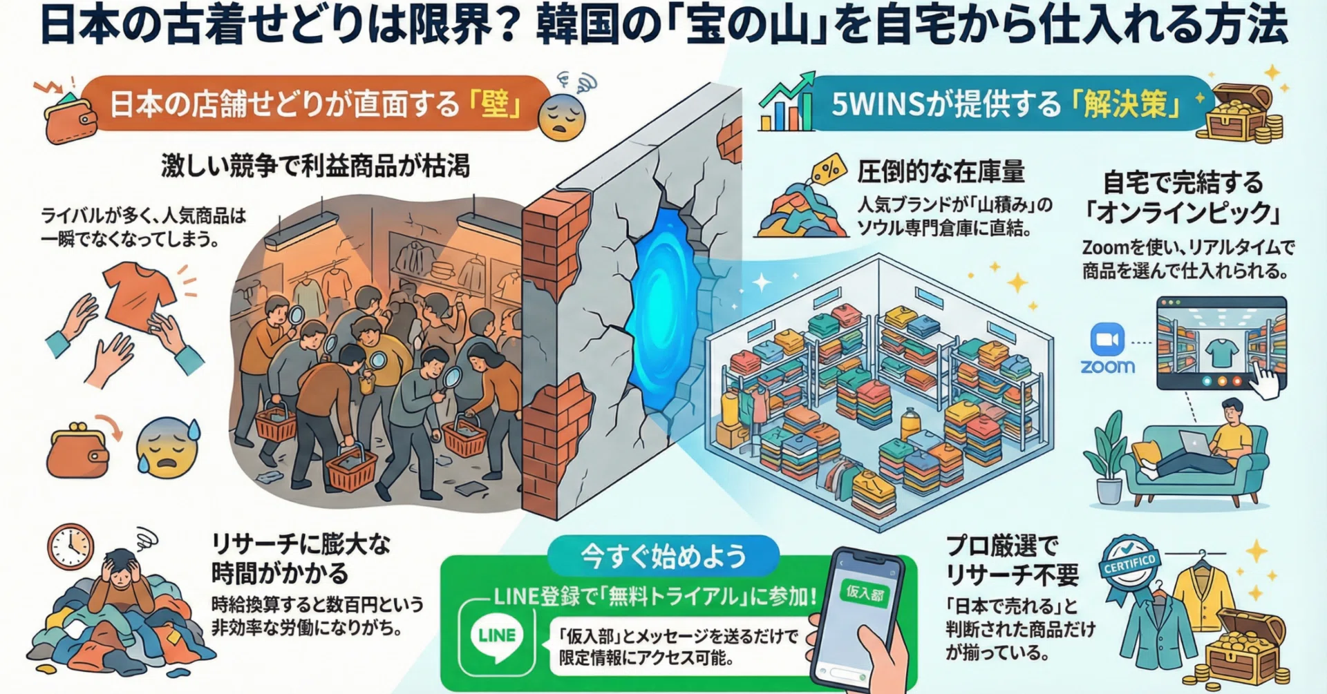閲覧注意】韓国のノースフェイス倉庫に潜入したら、在庫量がエグすぎて 