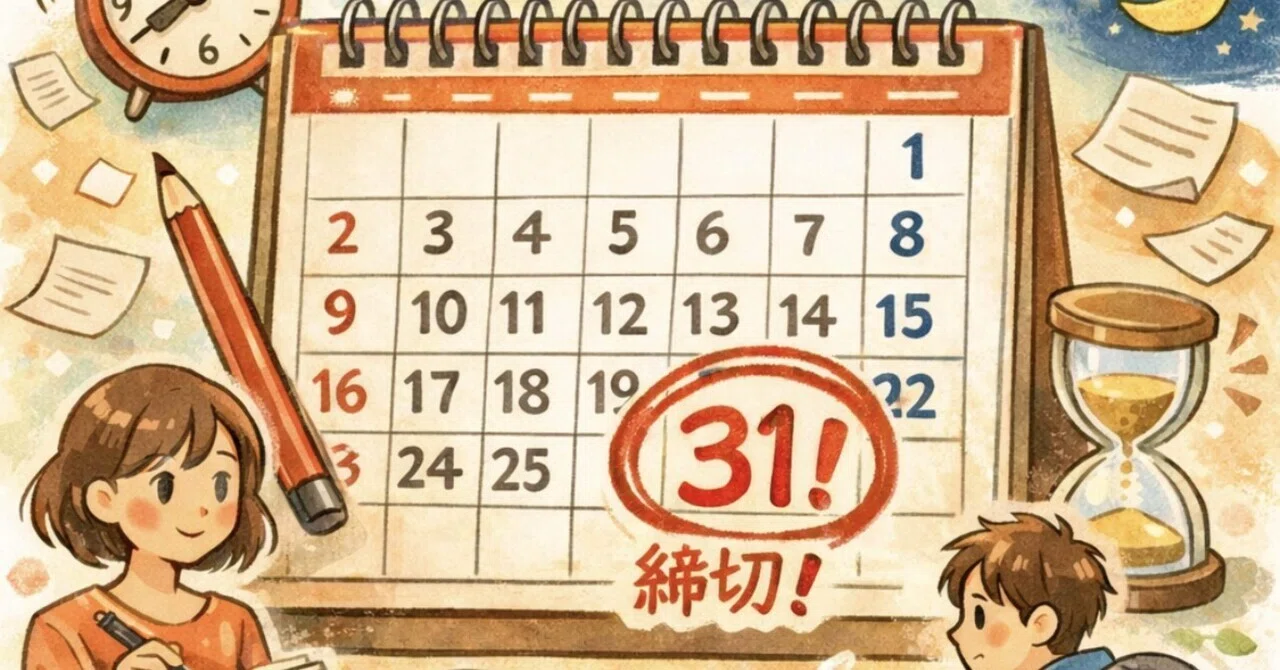 『締め切り日』までの余白に優しさはある？｜Maamy