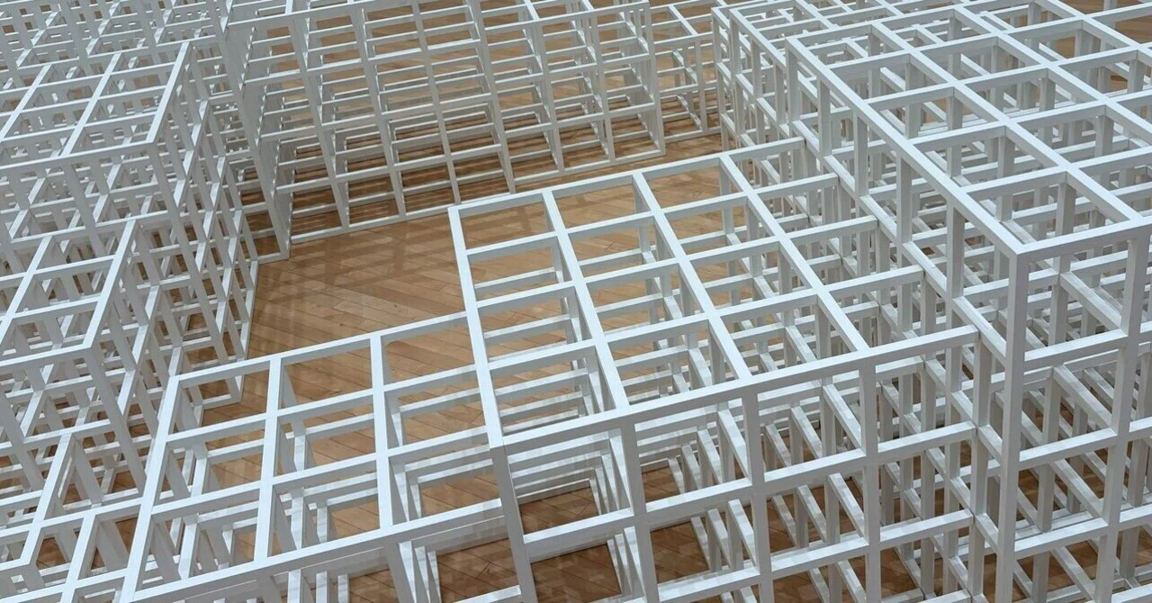 SOL LEWITT INCOMPLETE OPEN CUBES ソルルウィット