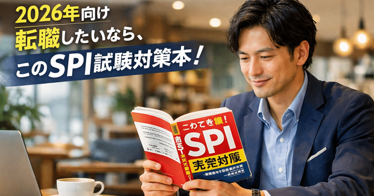 2026年～27年向け保存版】直前対策!転職のお勧めSPI試験対策本＆参考書・問題集とは！｜りお ｜ キャリアライター