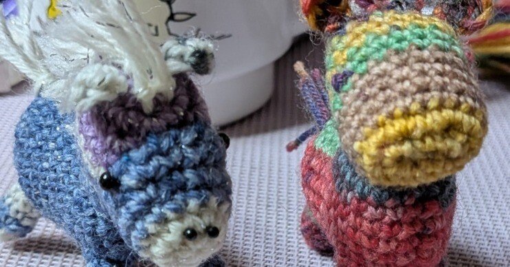 4 馬のあみぐるみ｜銀鳩