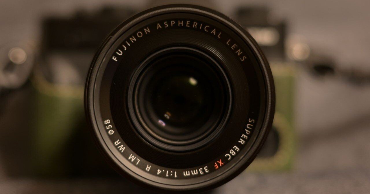 フジXF33mm】なぜこのレンズを手に入れたのか｜ゆるしる