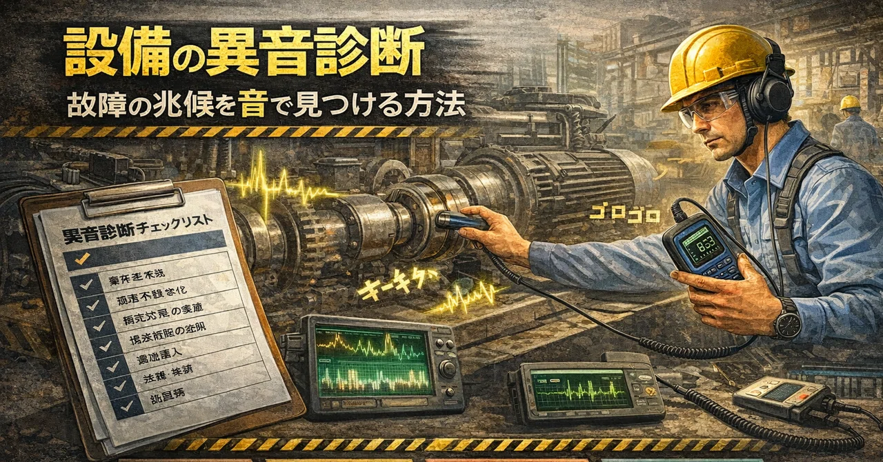Equipment Abnormal Noise Diagnosis | How to Detect Signs of Failure ...