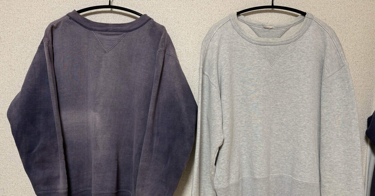 両V”とかいうスペシャルヴィンテージスウェット｜ttttto