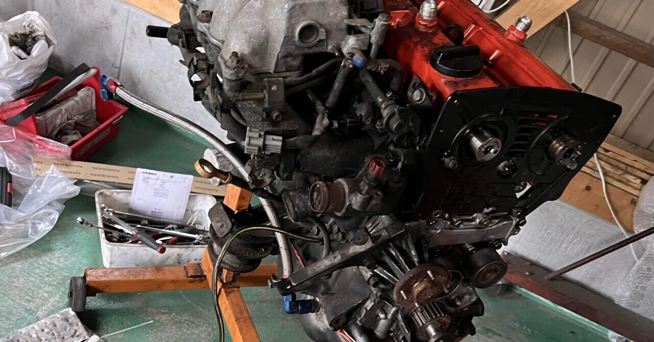 RB25（ECR33前期）エンジン分解記録｜RB26、RB25実体験ログ