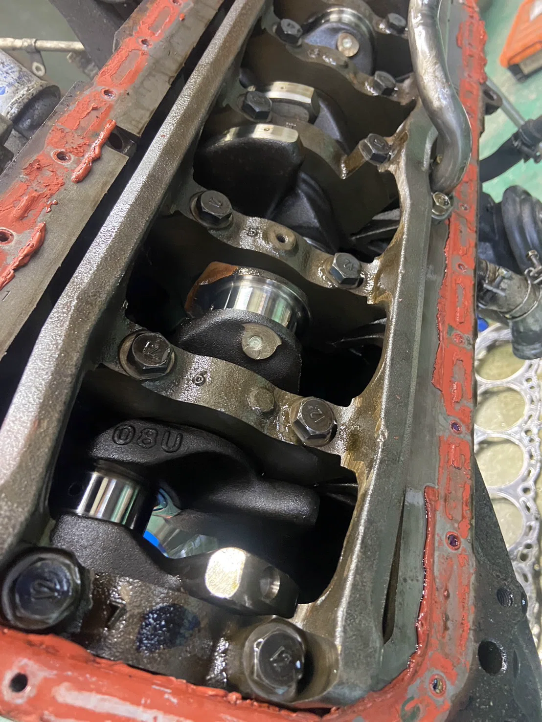 RB25（ECR33前期）エンジン分解記録｜RB26、RB25実体験ログ RB25DET エンジン 修理前提