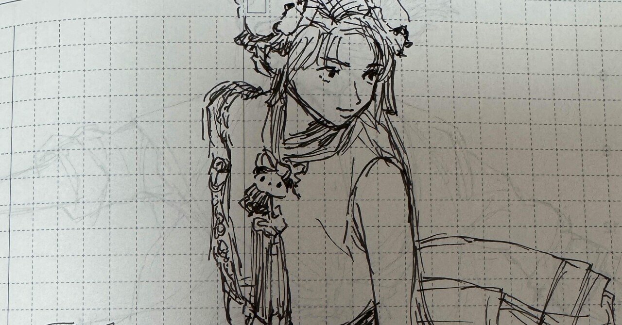 ジェスドロスケッチ161｜chatas_note