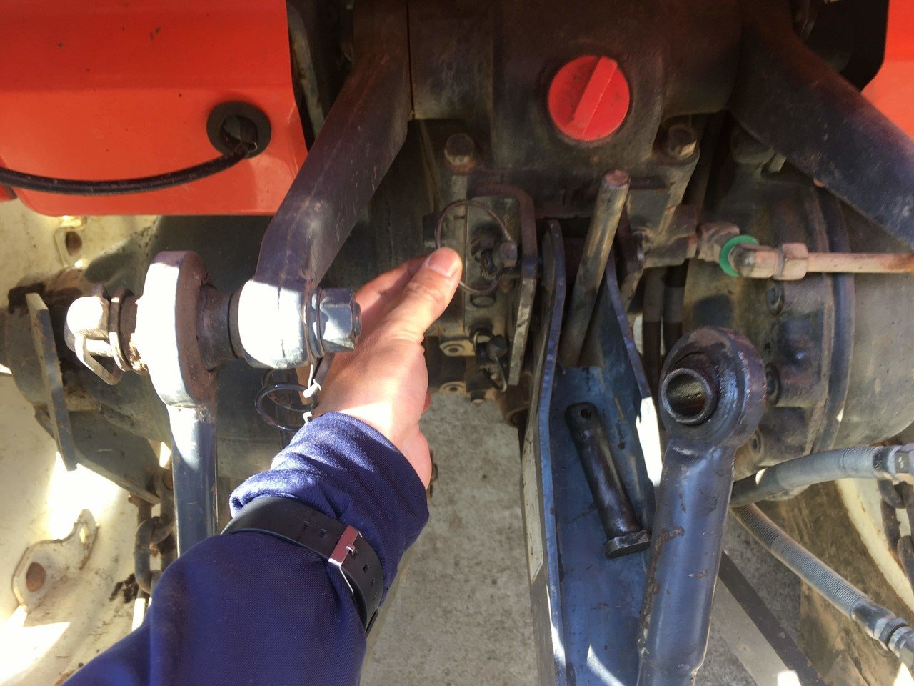 トラクター用 ロータリの取り付け方Kubota GL-32 と Kubota RL17G｜nob