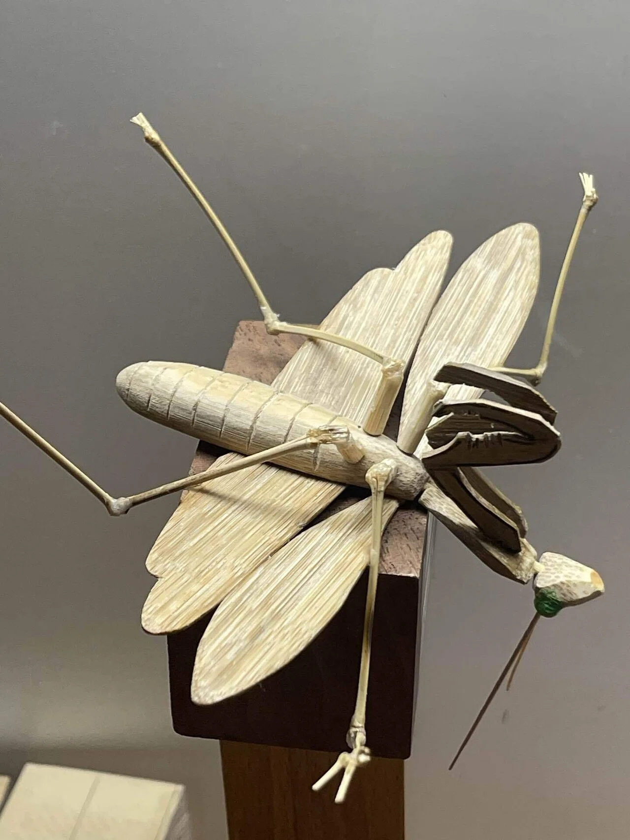 竹のリアルなカマキリに後翅を追加し、飛翔する姿にupgradeしたお話し