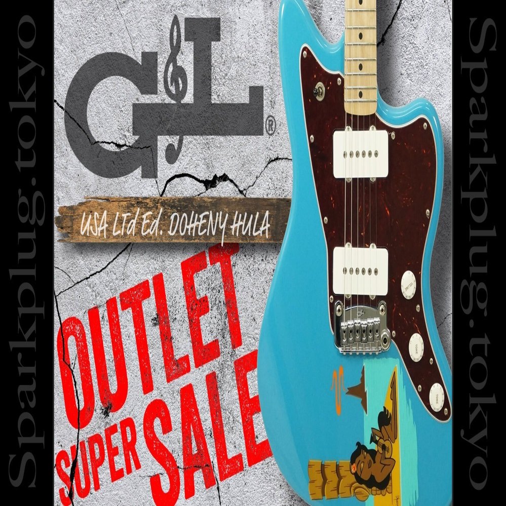 G&L流オフセットボディー「DOHENY」のUSA製特別限定モデルをスペシャル