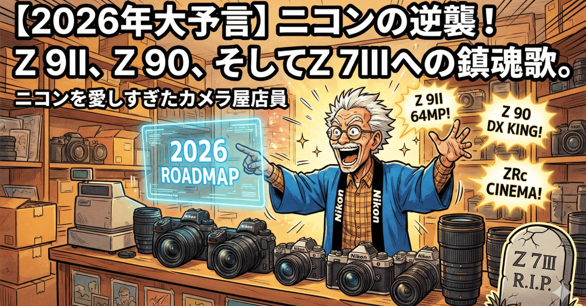 2026年大予言】ニコンの逆襲は止まらない。Z 9IIの衝撃と、消えゆくZ