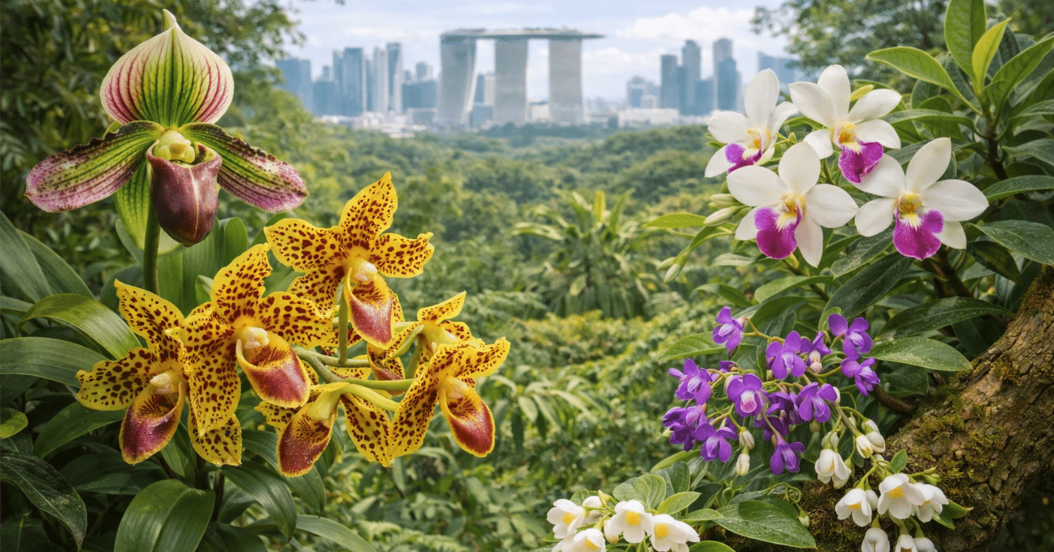 シンガポールの固有種の花｜Natsu1