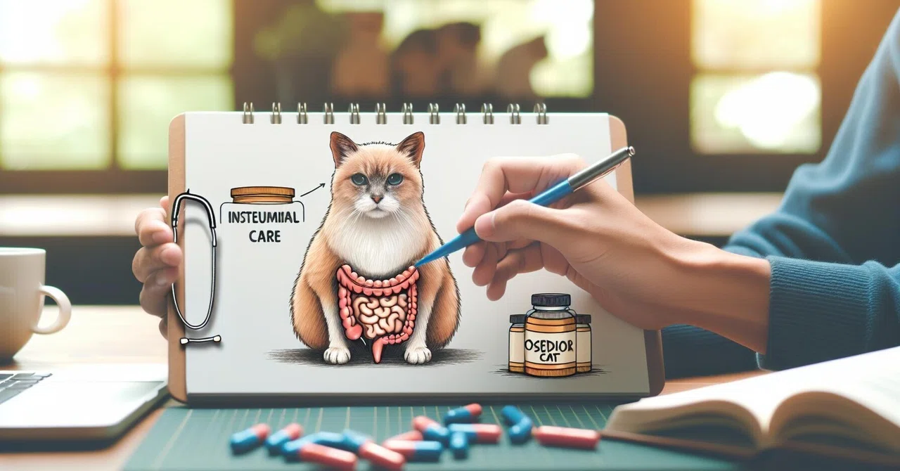 How to Care for a Senior Cat's Gut Health｜ペット愛好家