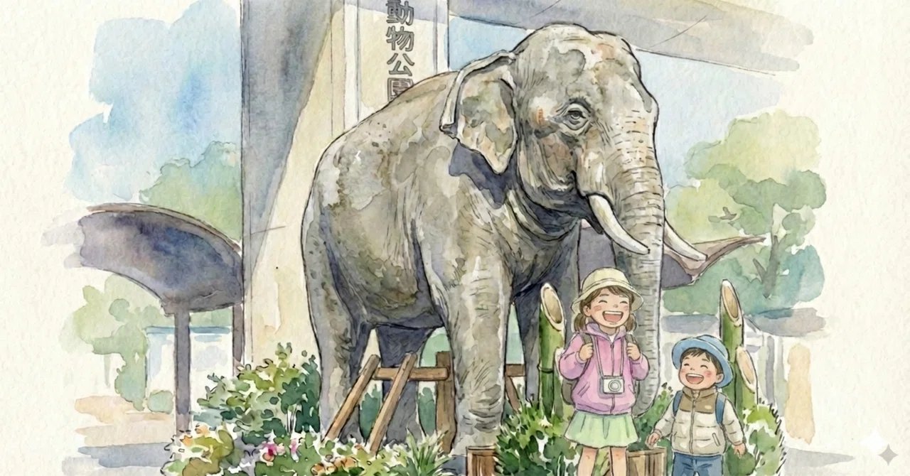 I went to Tama Zoological Park. A battle against the slopes ｜すず
