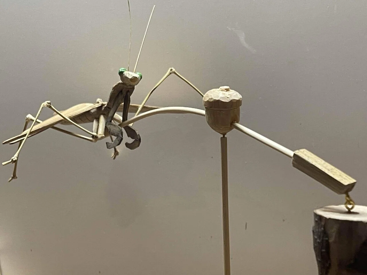 竹のリアルなカマキリに後翅を追加し、飛翔する姿にupgradeしたお話し 