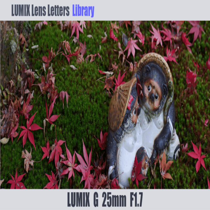 LUMIX G 25mm / F1.7 ASPH. 【Library】｜LUMIX Lens Letters
