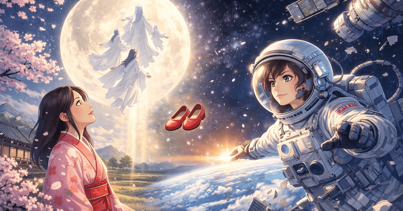感想『かぐや姫の物語※ゼロ・グラビティ』月は黄泉であり、地球は常世