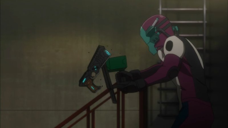 About Battle 02 アニメ Psycho Pass 16話 狡噛vsサバット男 Matsu Note