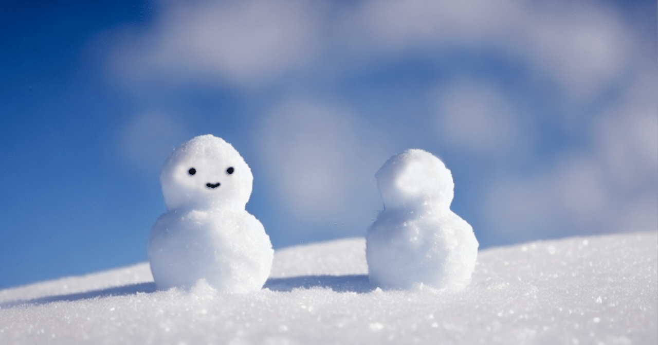 ❄️雪だるま☃️～シロクマ文芸部～｜kodemari*(こでまり*)