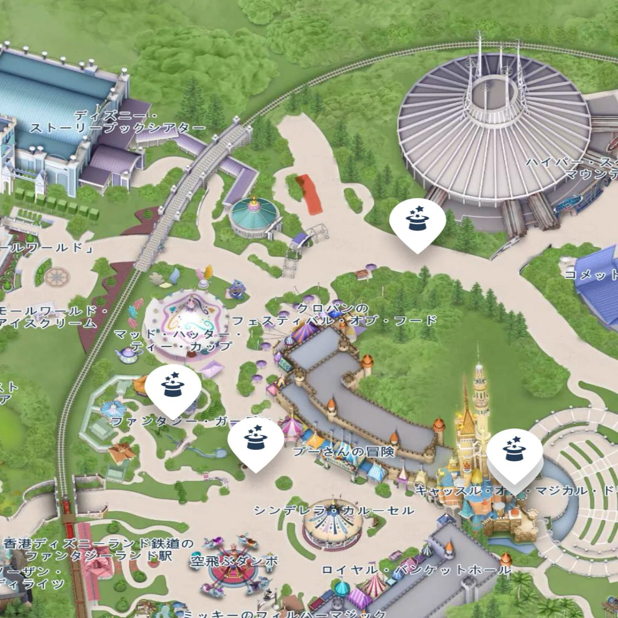 香港ディズニー1日目②パーク入園～就寝💤｜パンピ☆=(ゝω・)