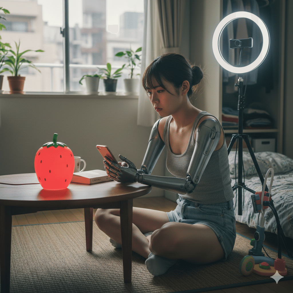 【小説・ヴィーナス症候群】［540］かわいいライトを買ったよ〜