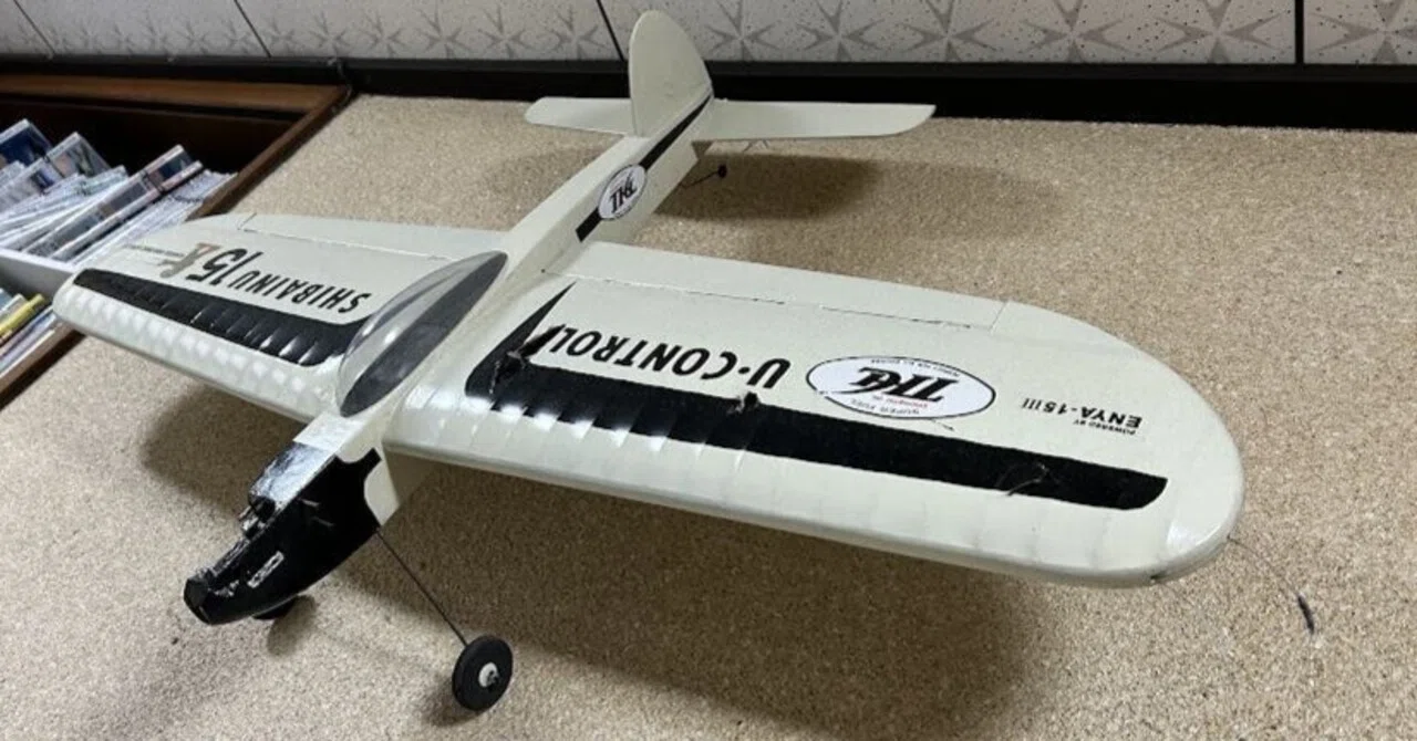 久しぶりにUコン機|ホビーだらけ・架空飛行機工場 ジュンチー スミヤ 久しぶりにUコン機|ホビーだらけ・架空飛行機工場 ジュンチー スミヤ