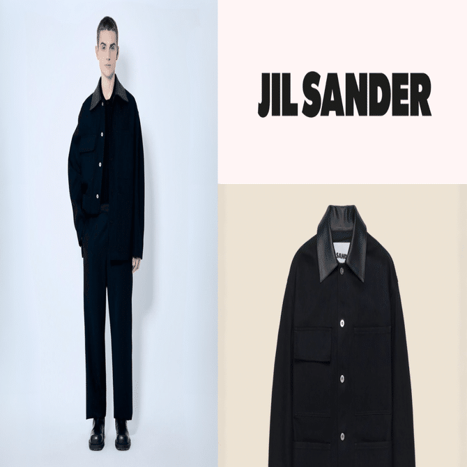 襟レザー”が何だか今の気分 #ファッション談義 #購入品紹介 ｜keto9061