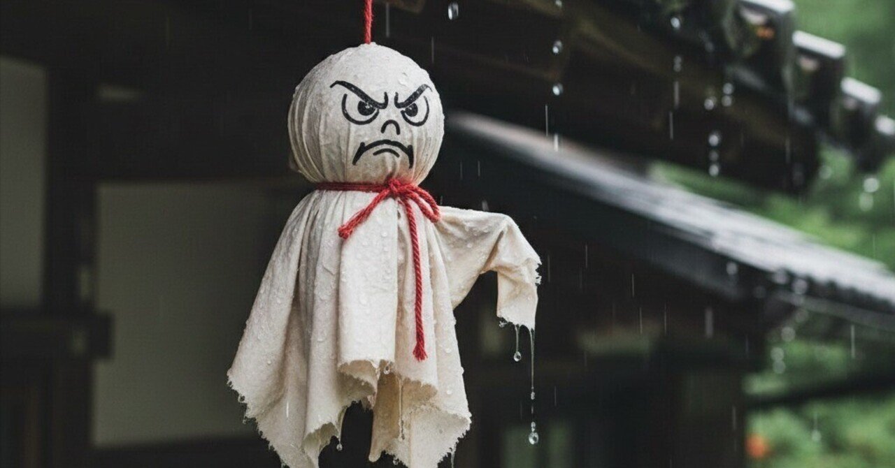 てるてる坊主とオジン｜ユウケン