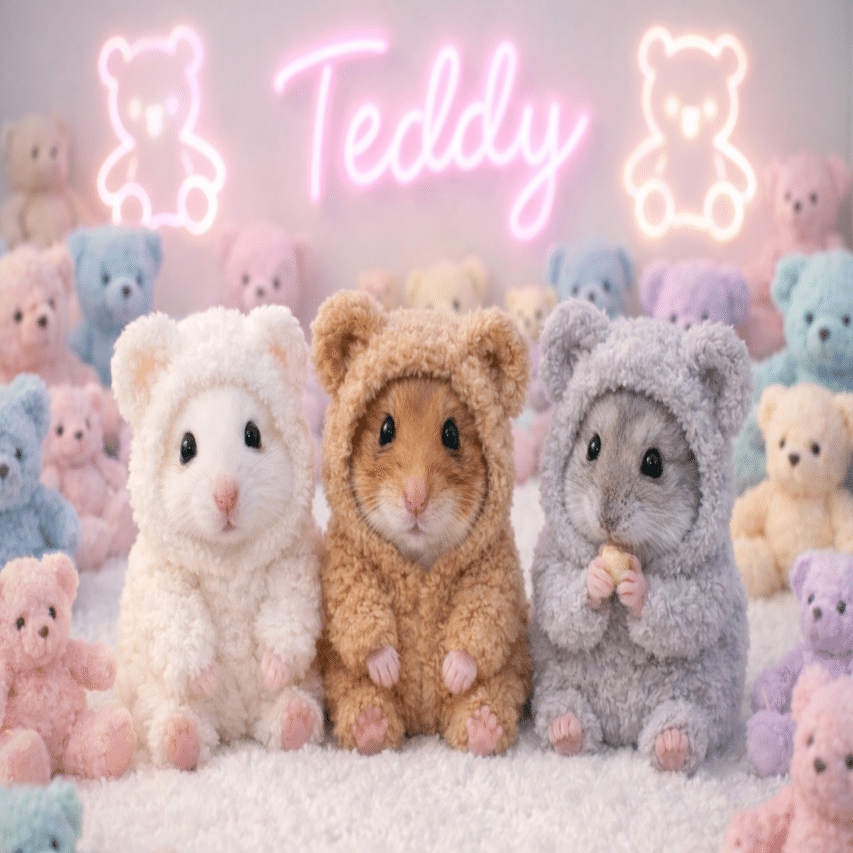 プロンプト共有】カラフルテディベア🧸｜ayrihari