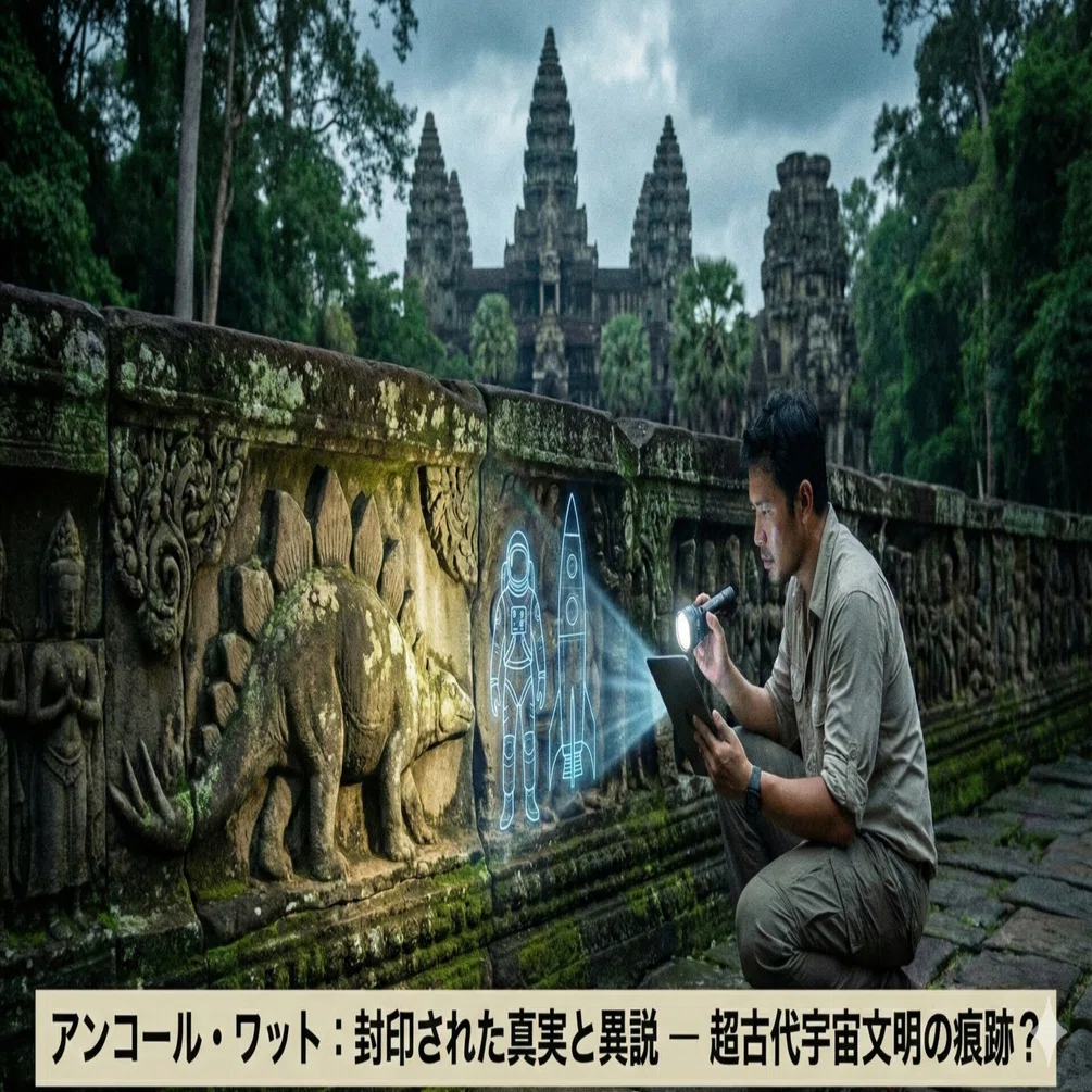 o48 fiction_アンコール・ワットの封印された真実：壁画解析が暴く「超