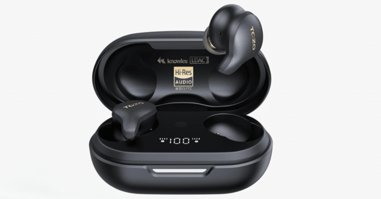 TOZO Golden X1 ワイヤレスイヤホン LDAC対応ハイレゾ音源再生 TOZO