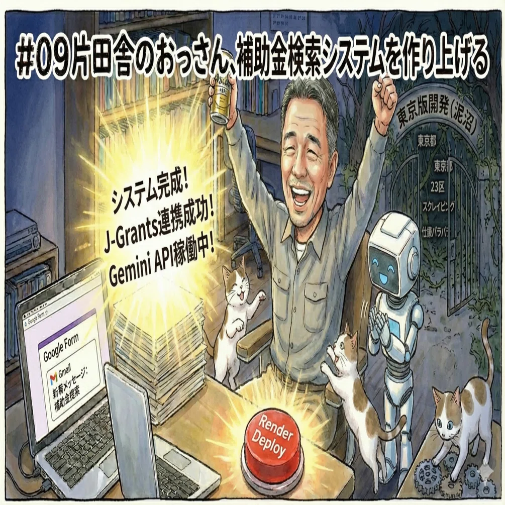 AI x Cursor x Subsidies] #09 A Middle-Aged Man in the Countryside
