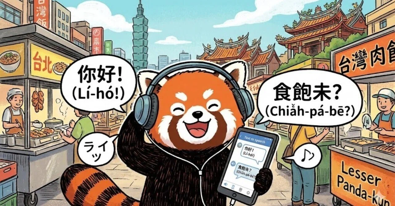 Meta MMSで台湾語音声を出力する｜LiuK