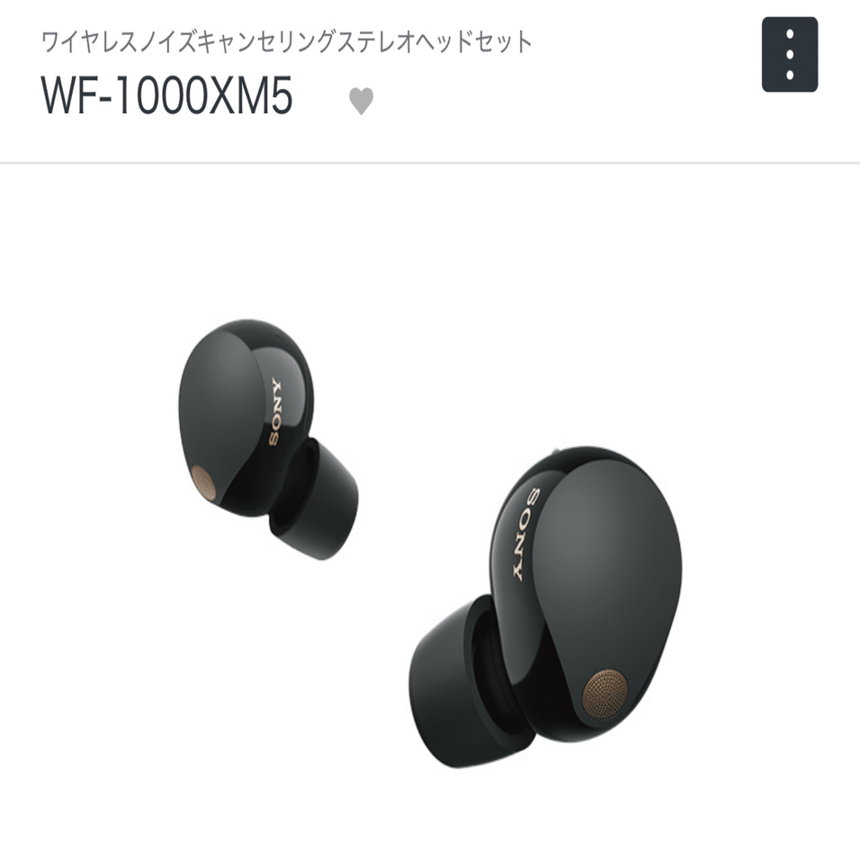 ✴︎未使用 展示品★ SONY WF-1000XM5 ブラック 静寂」を持ち運ぶ贅沢。ソニー WF-1000XM5で、私の日常は音楽専用室に