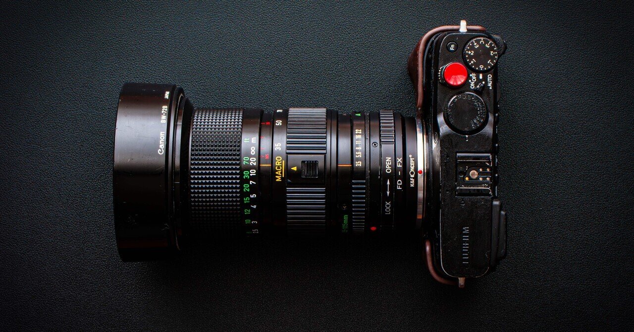 僕はFD35-105mm F3.5を推す｜どいしゅんすけ