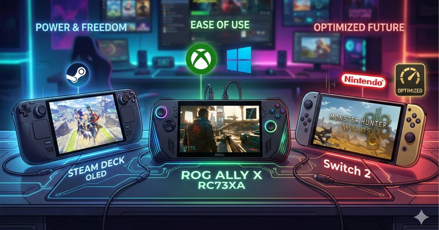 結局どこで選ぶべきか？Xbox Ally 73シリーズ徹底比較：Switch 2を待つ