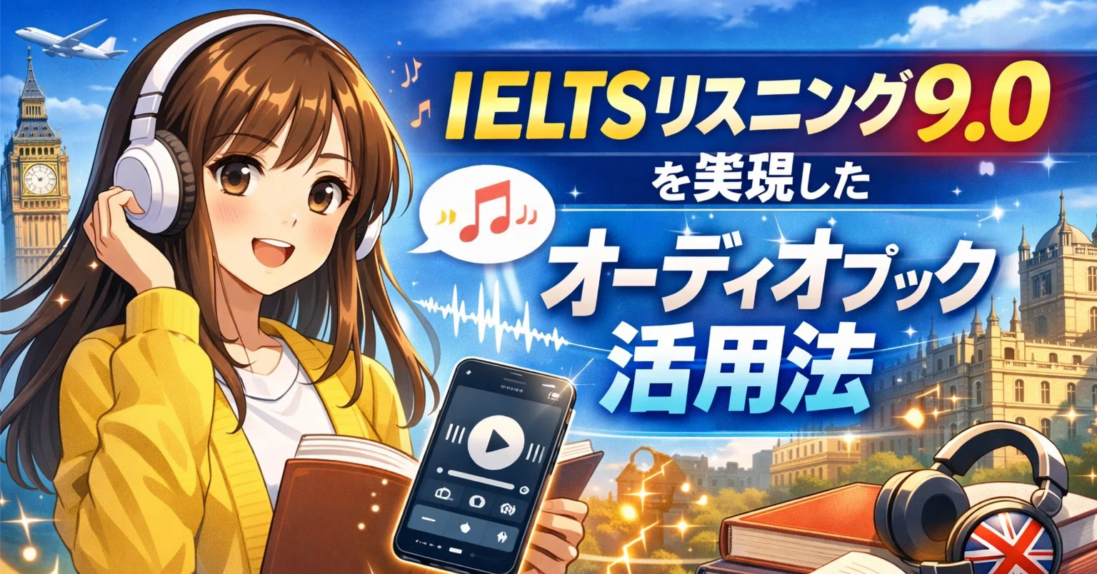 IELTSリスニング9.0を実現したオーディオブック活用法｜嶋津幸樹/ Koki