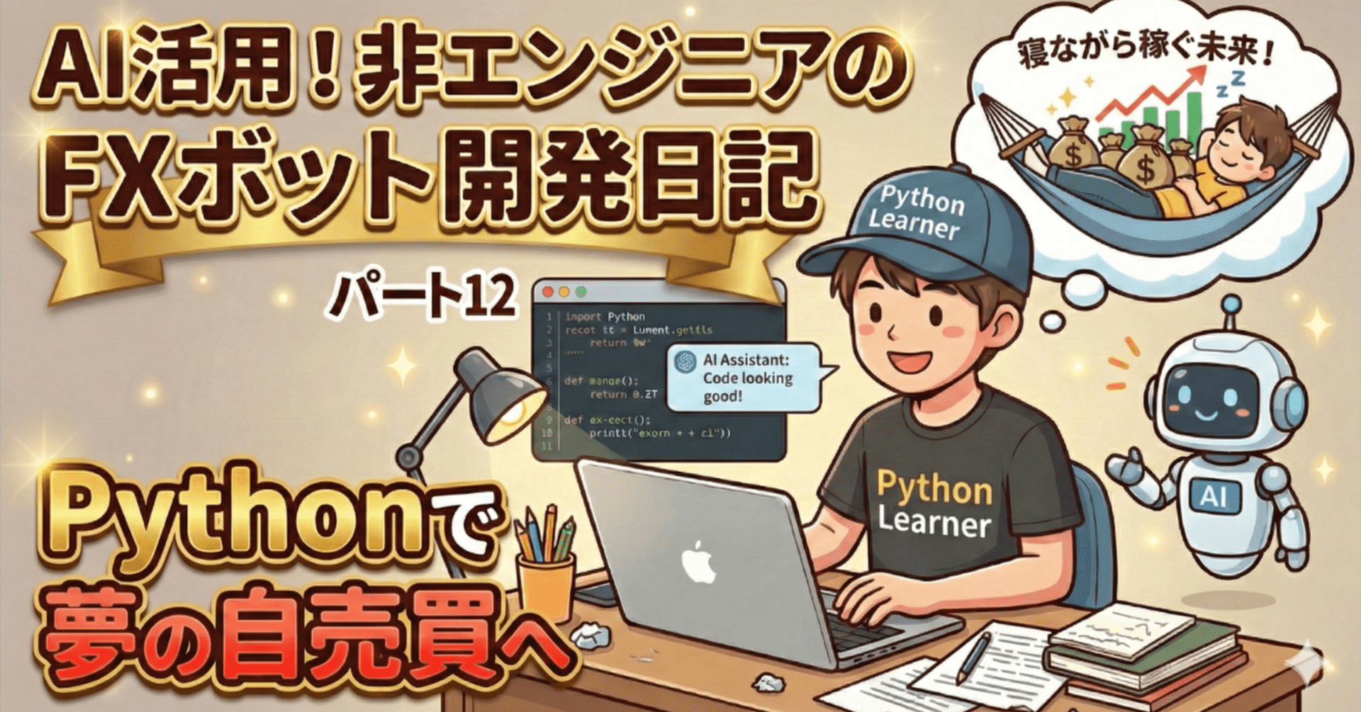 自動売買】設定ミス発覚！「正常動作」だと思っていたのに…｜Biz@AIに丸投げでFX