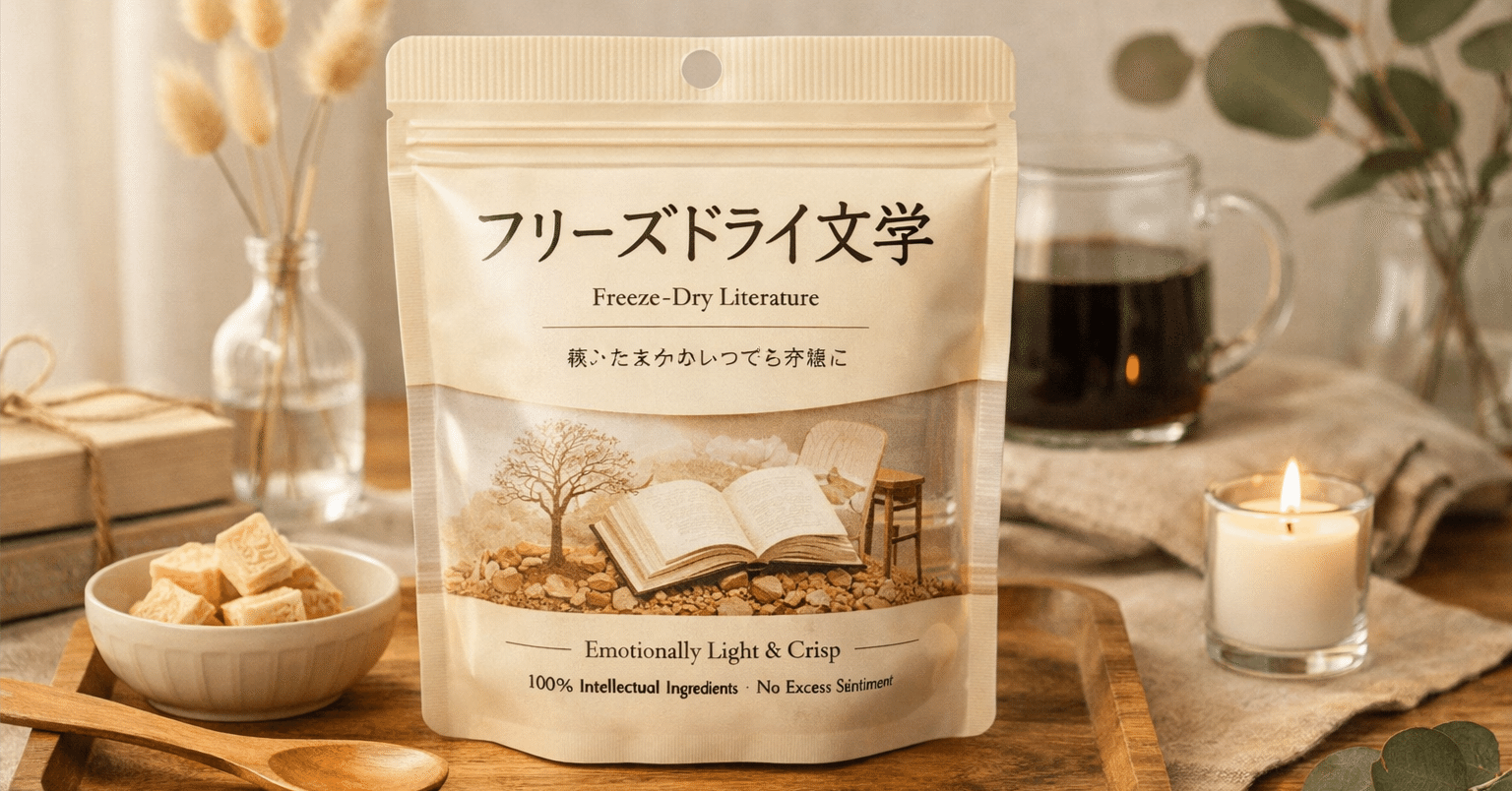 ZINE『フリーズドライ文学』｜構文野郎