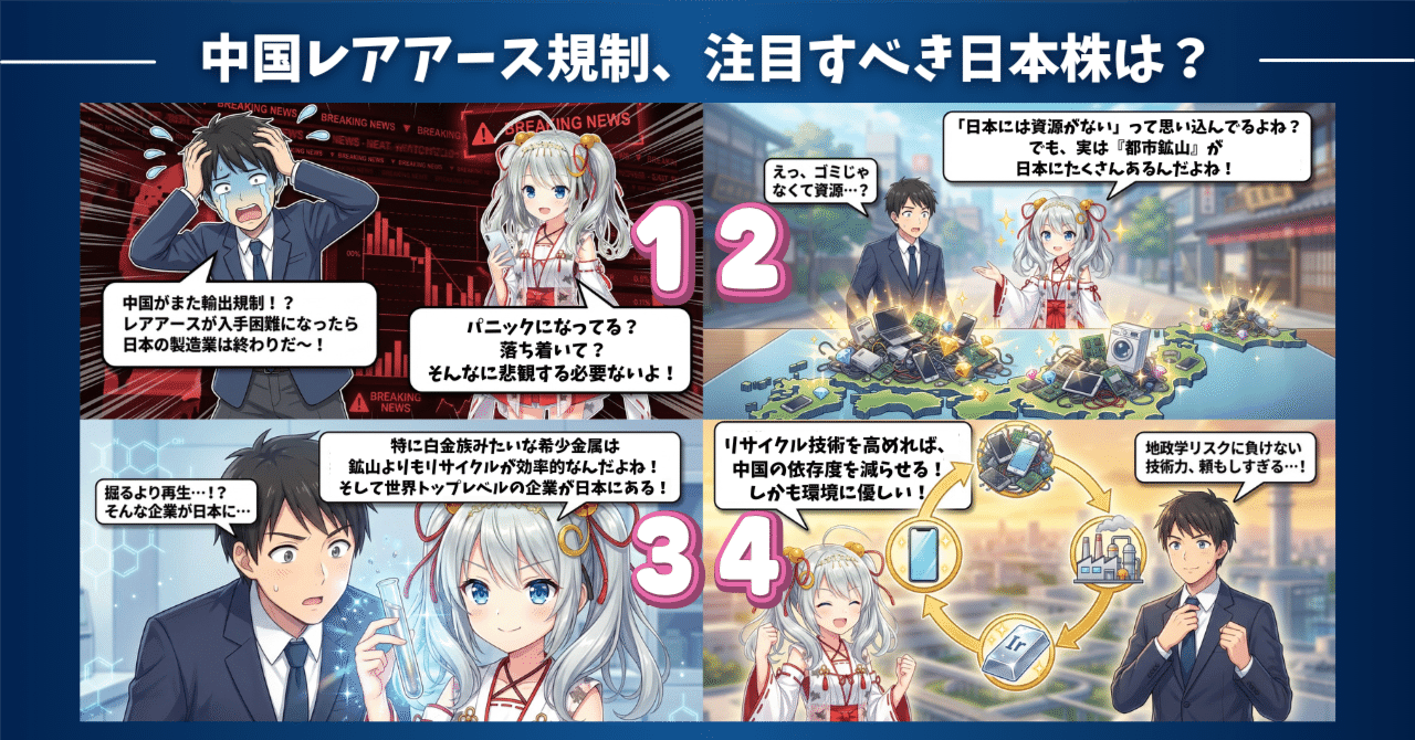 中国レアアース規制が再燃、日本が注目すべき「都市鉱山」という選択肢