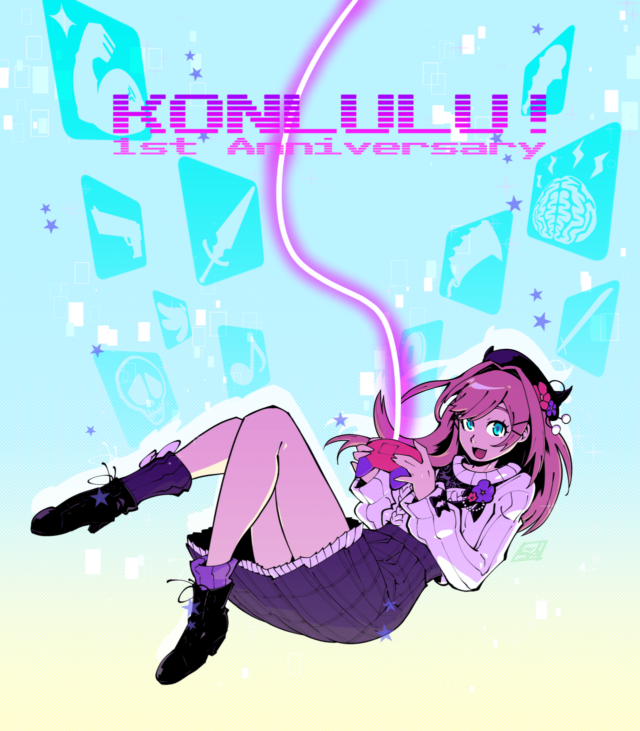 鈴原るるさん一周年おめでとう絵 ぎだ Gida0730 Note 鈴原るるさん一周年おめでとう絵 ぎだ Gida0730 Note
