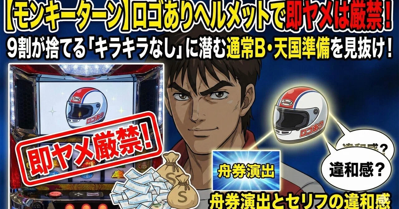 モンキー ターン ヘルメット ロゴ