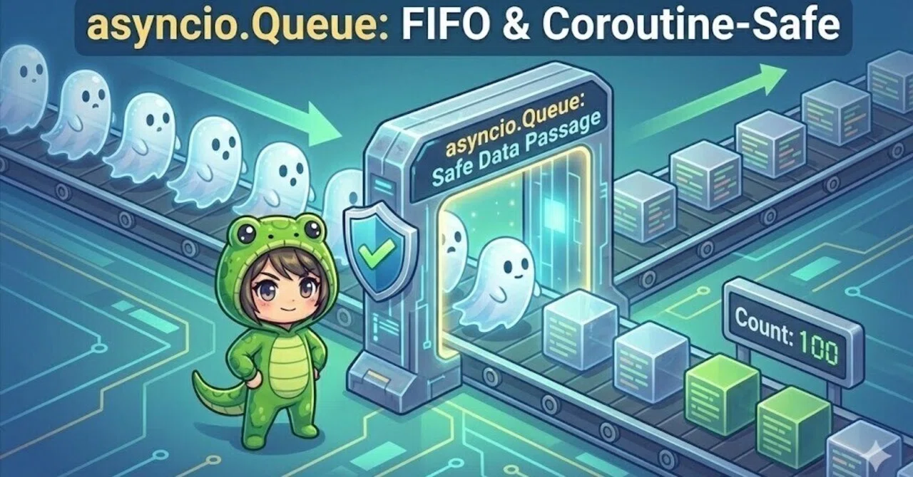 Python Asyncio Queue Example 【Python】asyncio.Queueでコルーチン間のデータ受け渡しを安全に行う|morinokabu