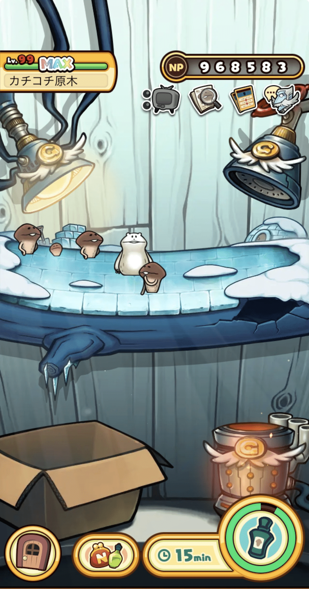 なめこ栽培キットDeluxe極 カチコチ原木メダルコンプリート｜もも