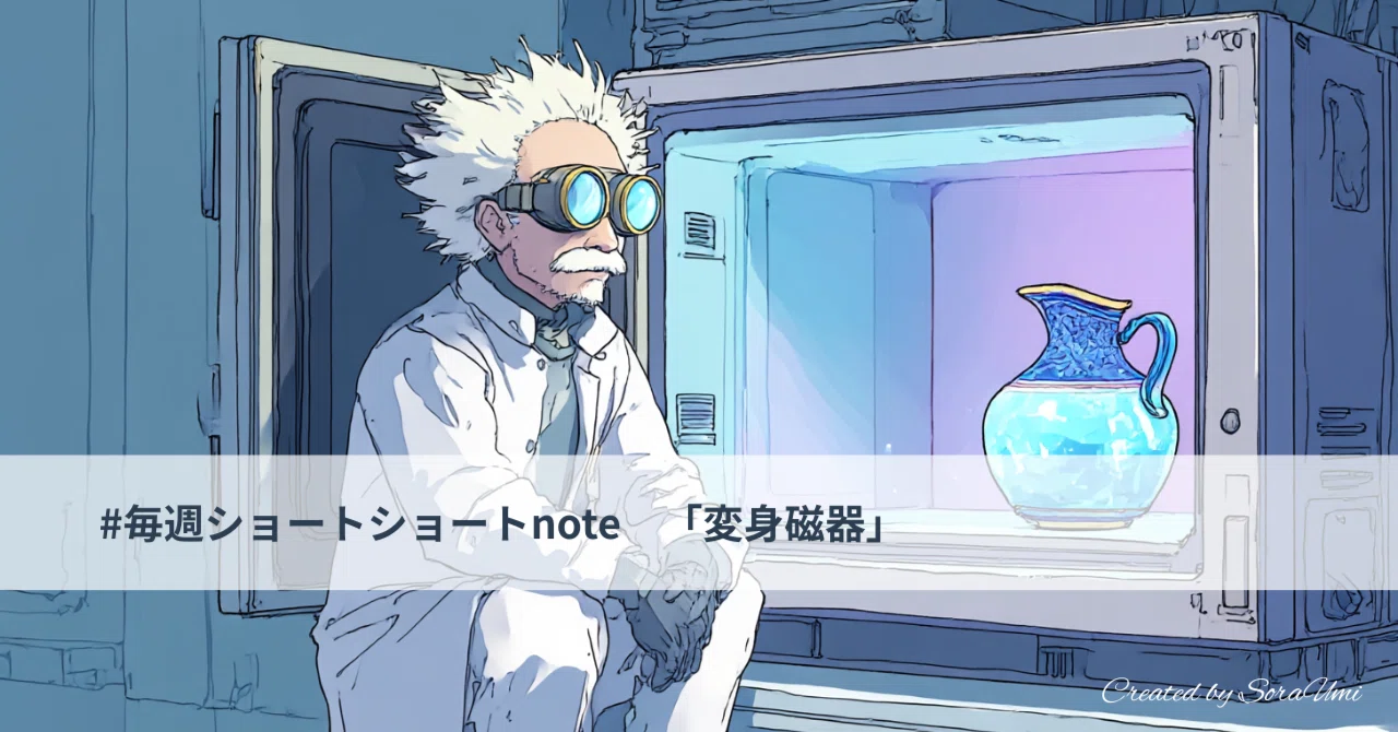 Weekly Short Short Note | Transformation Porcelain｜SoraUmi｜そら 