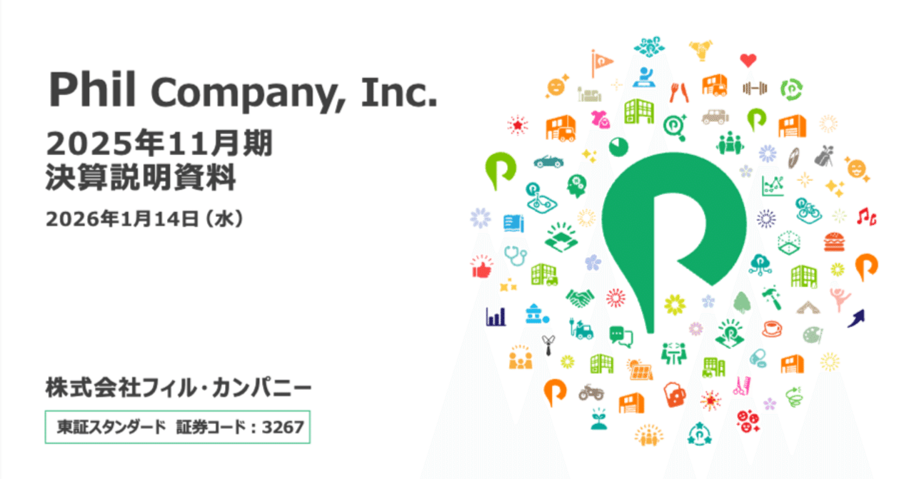 都市の「スキマ」を価値に変える独自モデル：株式会社フィル・カンパニー（3267）の株価成長性分析｜でな_日本株投資家